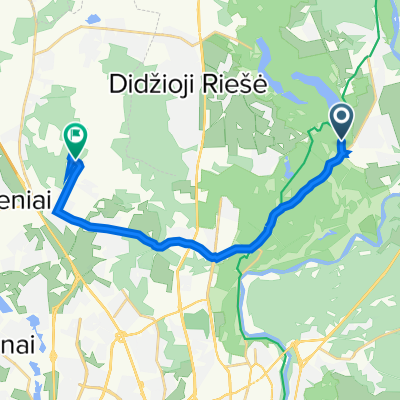 Žaliųjų Ežerų gatvė 146, Vilnius to Tvenkinio gatvė 21, Vilniaus rajonas