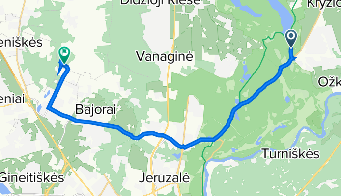 Žaliųjų Ežerų gatvė 146, Vilnius to Tvenkinio gatvė 21, Vilniaus rajonas