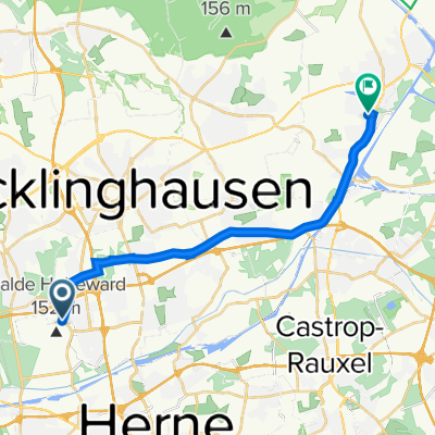 Rückweg Hoheward