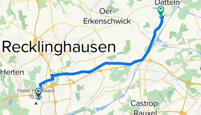 Rückweg Hoheward