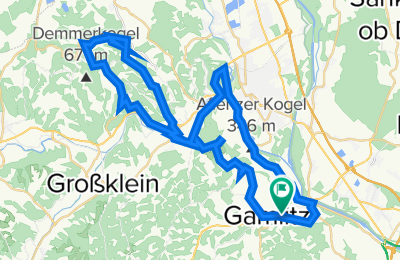 Route in der Bikemap App öffnen