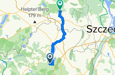 Route in der Bikemap App öffnen