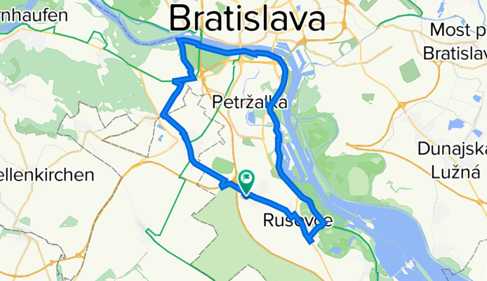 36km Petrzalka (na Rusovce)