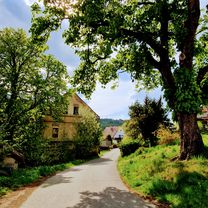 Photo 7 of the Bikemap route "Praha, Podolí - Beroun - Křivoklát - Rakovník"