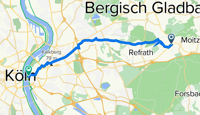 PMPG, Bergisch Gladbach nach Urbanstraße 2930, Köln