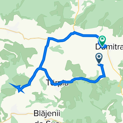 47.208° N 24.456° W to Dumitra