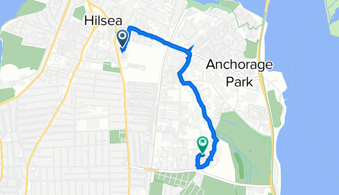 6 Larkhill Road, Portsmouth to Dundas Lane, Portsmouth