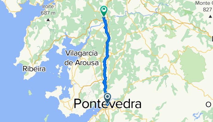 Day 5 Pontevedra to Padron