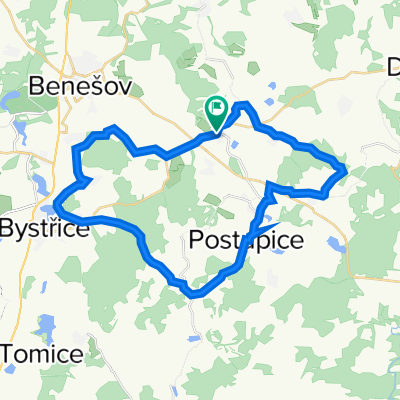 Struharov - Cerny les - Nova Ves - Chotysany - Struharov
