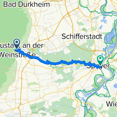 Neustadt to Speyer