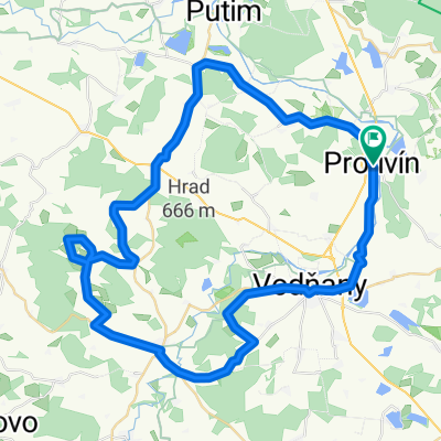 Z Protivína přes Bavorov a zpět