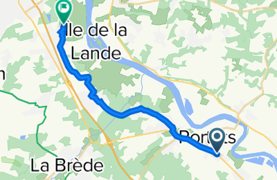 Route in der Bikemap App öffnen