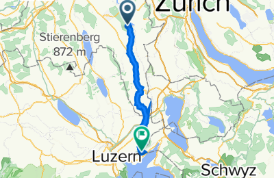 Route in der Bikemap App öffnen