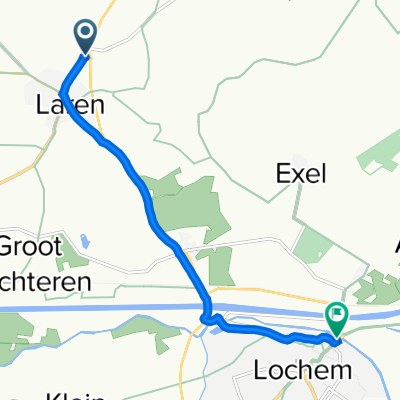 Holterweg 52, Laren naar Graaf Ottoweg 19, Lochem