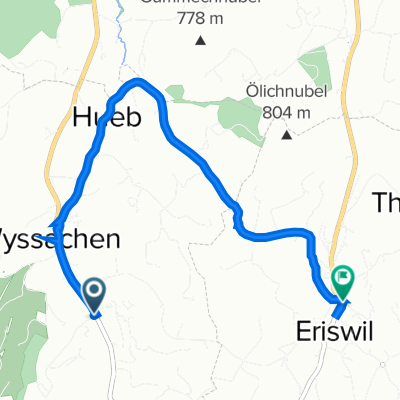 Dorf 118E, Wyssachen nach Hauptstrasse 32, Eriswil