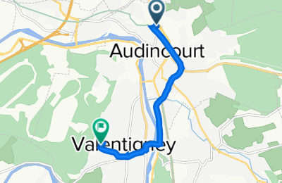 Route in der Bikemap App öffnen