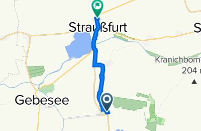 Route in der Bikemap App öffnen