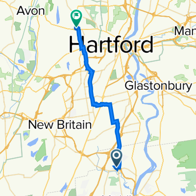 272 Skyview Dr, Cromwell to 45 Farmstead Ln, West Hartford