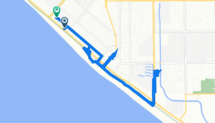 18th Street 108, Huntington Beach to 21st Street 121, Huntington Beach