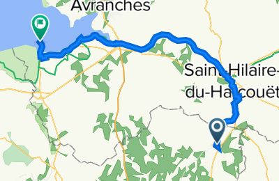 Route in der Bikemap App öffnen