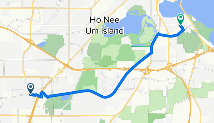 5501 Williamsburg Way, Fitchburg to 301 W Olin Ave, Madison