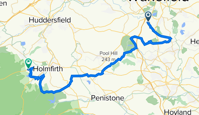 West Yorkshire Cycle Route final