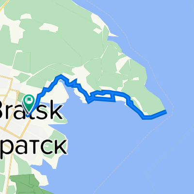 Депутатская улица, 35А, Братск до Депутатская улица, 39, Братск