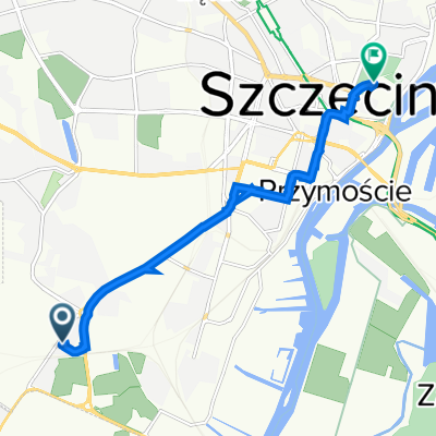 Radomska 52, Szczecin do Szczerbcowa 8, Szczecin