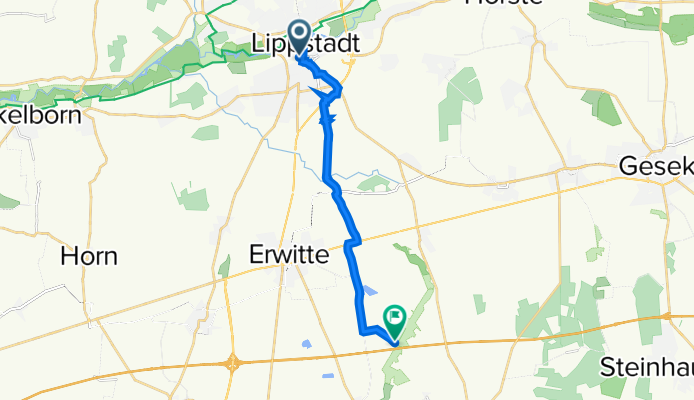 Bahnhofstraße 18, Lippstadt nach Erwitte