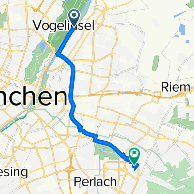 Mauerkircherstraße 185, München nach Peschelanger 13, München