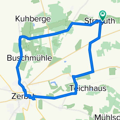 Dorfstraße 37, Zerbst/Anhalt nach Dorfstraße 37A, Zerbst/Anhalt