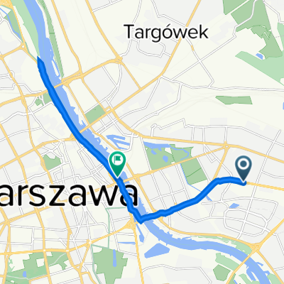 Praga Południe, Warszawa do Wybrzeże Kościuszkowskie, Warszawa