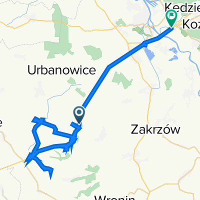 Wyzwolenia 4, Pawłowiczki do Droga Krajowa 40, Kędzierzyn-Koźle
