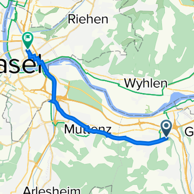Gassa 38, Pratteln to Mattenstrasse 28, Basel