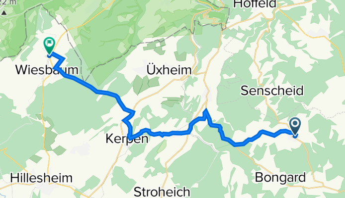 Talweg 10, Bodenbach nach Higis-Ring 2, Wiesbaum
