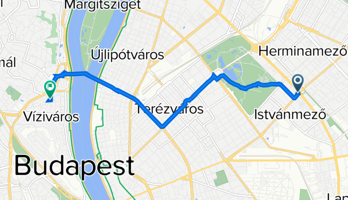 Thököly út 104, Budapest to Horvát utca 18, Budapest