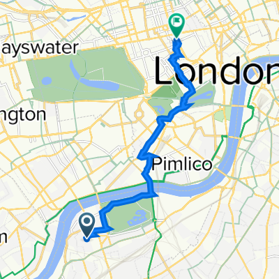 5 Edna St, London to 228–232 Regent St, London