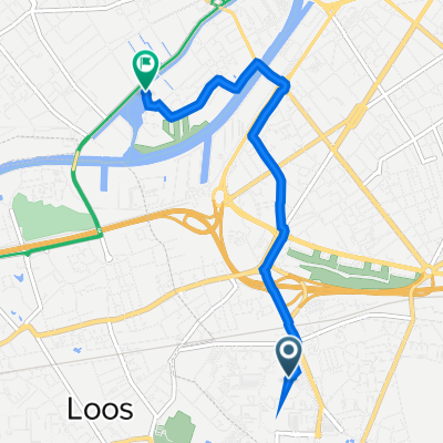 2 Place de Verdun, Lille to 72 Quai de l'Ouest, Lille