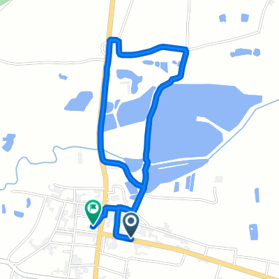 Z Klekocią na rowerze