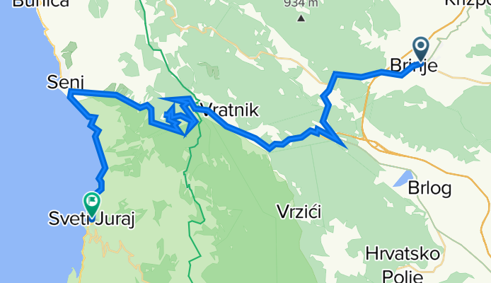Brinje - Sv Juraj