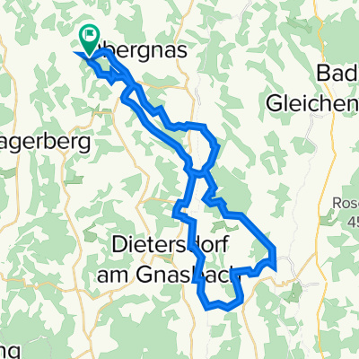 Oberauersbach 2 nach Oberauersbach 2