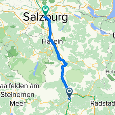 Bischofshofen nach Salzburg