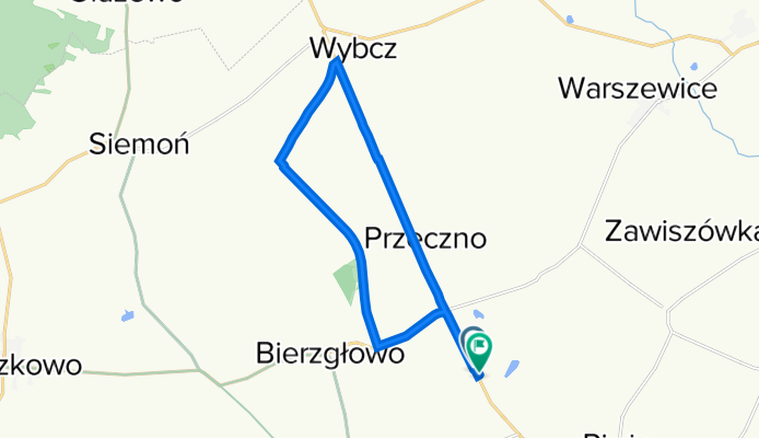Droga Wojewódzka 553 50, Łubianka do Toruńska 57, Łubianka