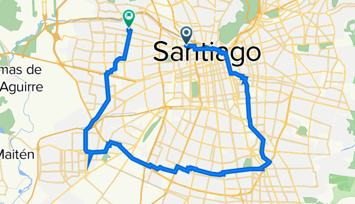 De Mapocho 2241, Santiago a Cerro Navia 2032, Santiago