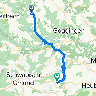 K3253 8, Ruppertshofen nach Güglingstraße 671, Schwäbisch Gmünd