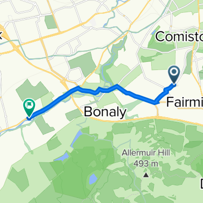 22D Oxgangs Ave, Edinburgh to 57 Lanark Road W, Currie