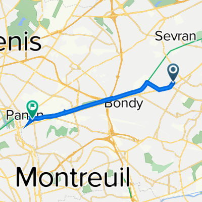 40 Avenue de Sully, Livry-Gargan à 51bis Rue Victor Hugo, Pantin