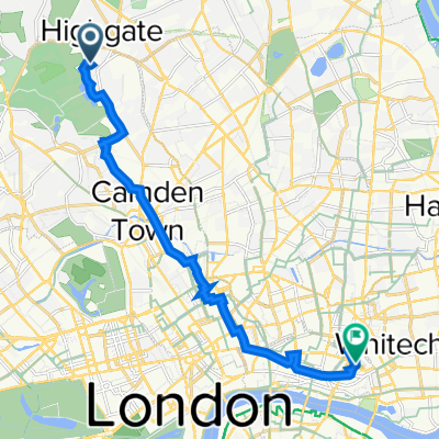Fitzroy Park 4 to Saint Mary Axe 50