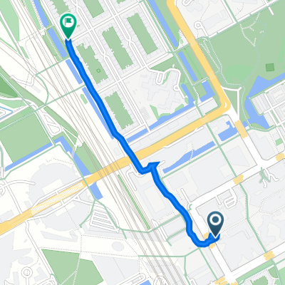 Bijlmerplein 1005, Amesterdão to Alfred Döblinstraat 1, Amesterdão