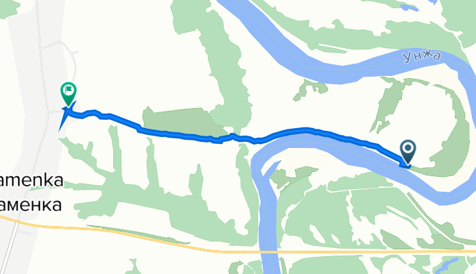 58.382° N 44.881° W до 58.385° N 44.844° W